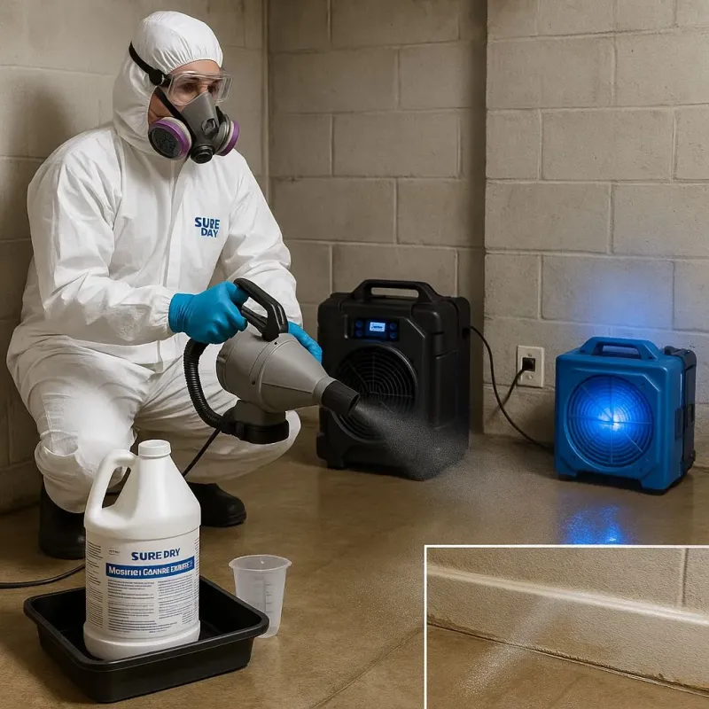 Sanitization and Odor Removal process in Mayville, ND