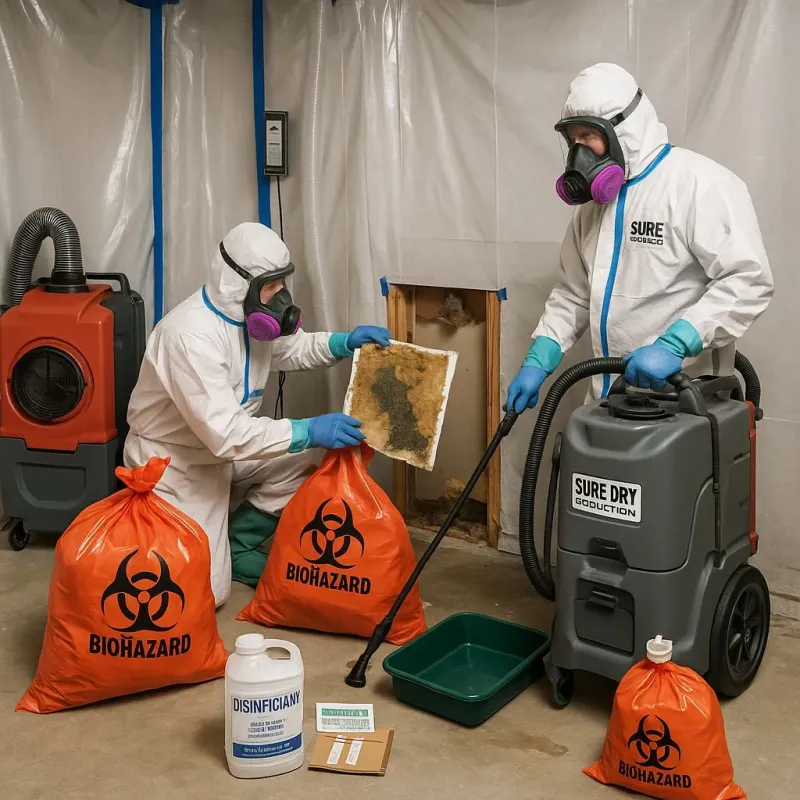 Contaminated Water Handling Protocols process in Mayville, ND