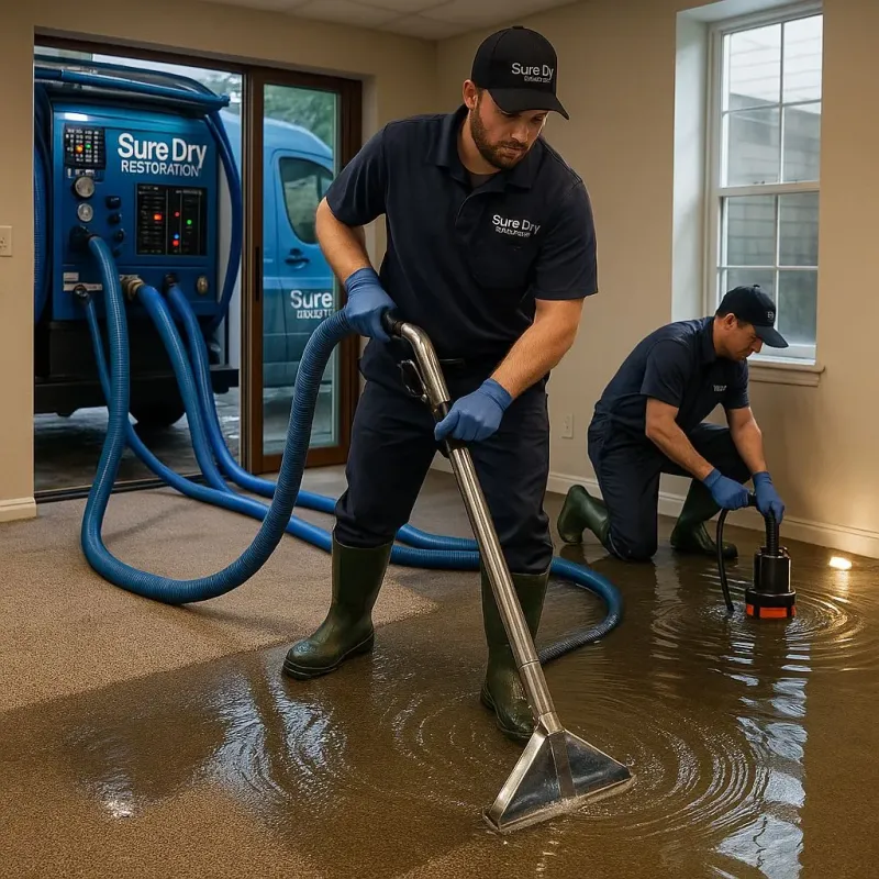 Water Extraction and Removal process in Mayville, ND